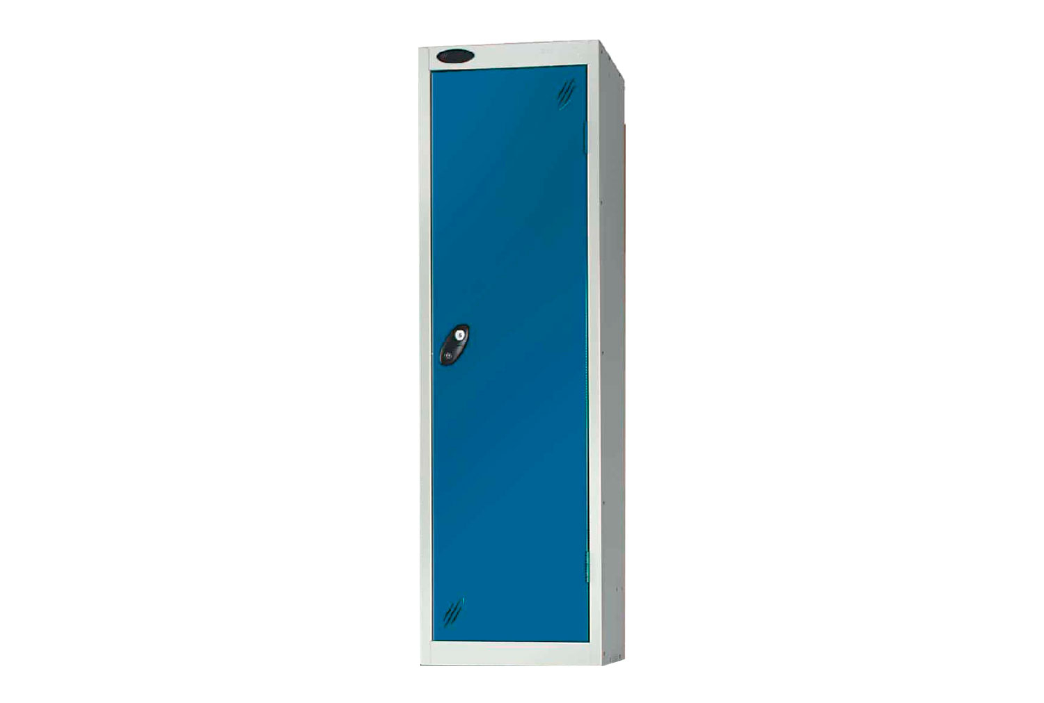 Probe Golf Top Locker (Steel Door), Cam Lock, Silver Body, Blue