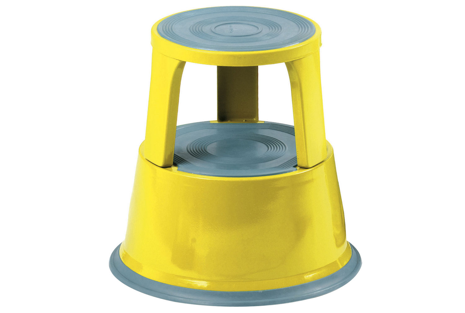 GS Approved Steel Kick Step, Yellow
