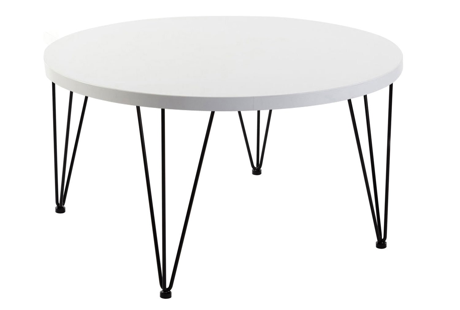 Hermosa Round Coffee Table, 80dia (cm), White