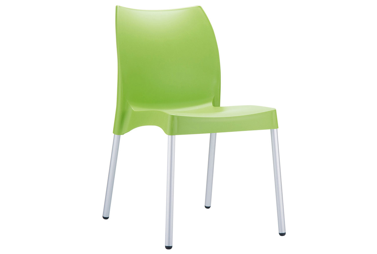 Qty 2 - Iliara Stacking Side Office Chair, Green
