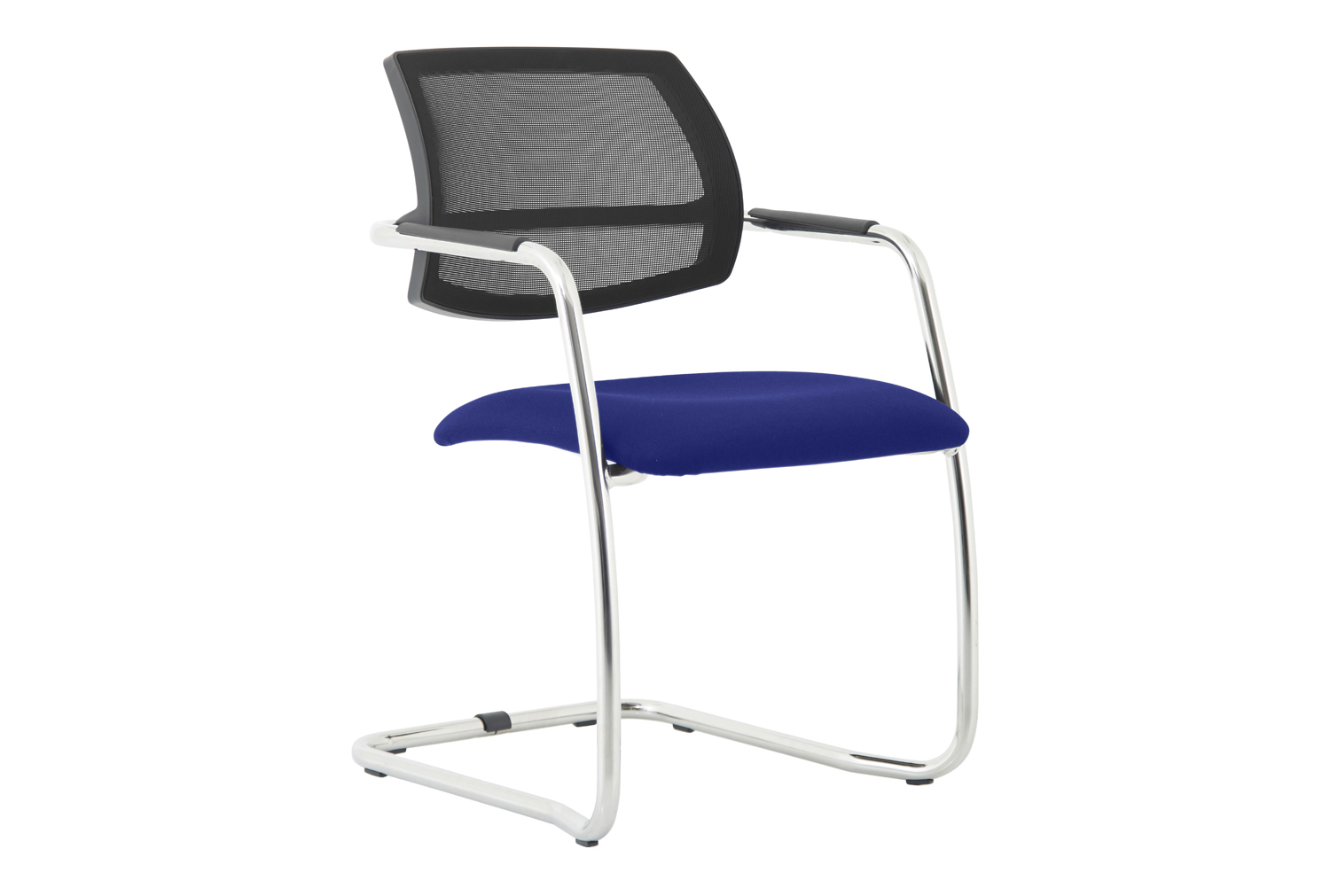 Asura Mesh Back Stacking Cantilever Office Chair, Stevia Blue