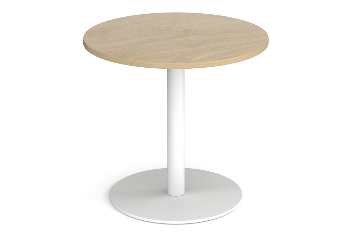 Tolson Circular Dining Table, 80diax73h (cm), Kendal Oak, Express Delivery