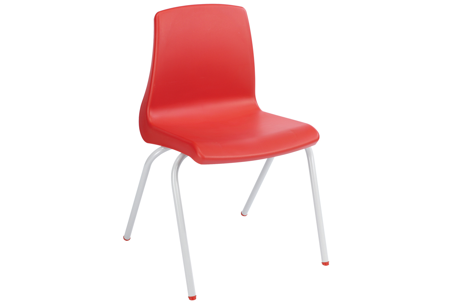 Qty 13 - Metalliform NP Classroom Chair, 8-11 Years - 35wx32dx38h (cm), Metallic Charcoal Frame, Blue