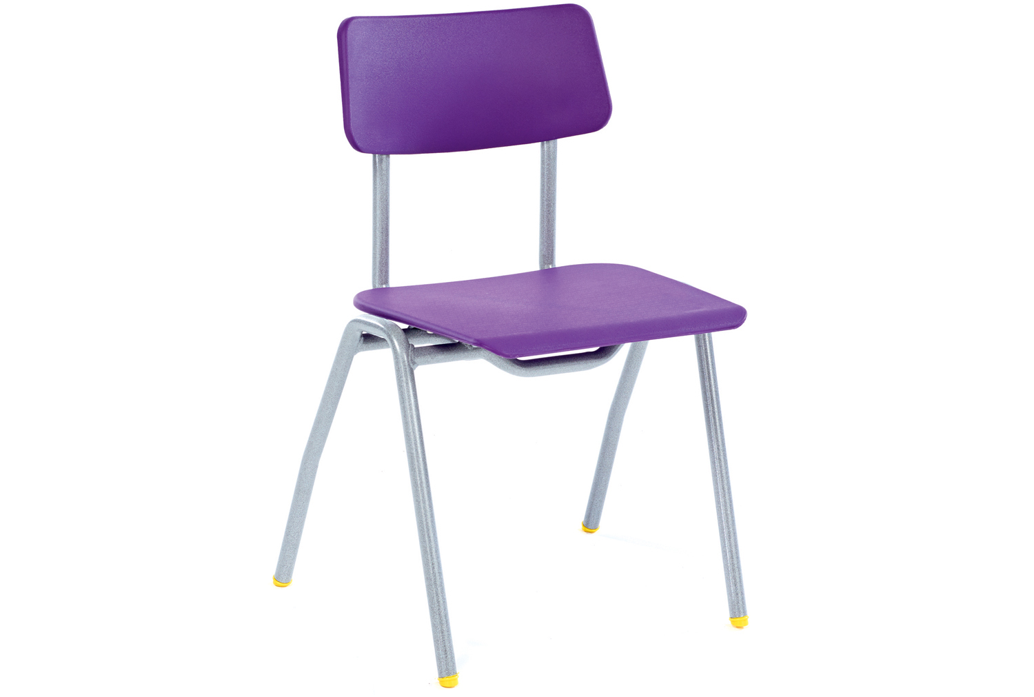 Qty 10 - Metalliform BS Classroom Chair, 14+ Years - 40wx37dx46h (cm), Grey Frame, Blue