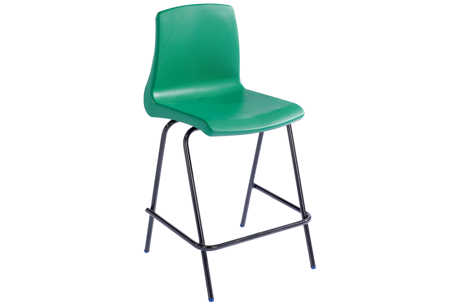 Qty 8 - Metalliform NP High Classroom Chair, 40wx39dx61h (cm), Grey Frame, Green