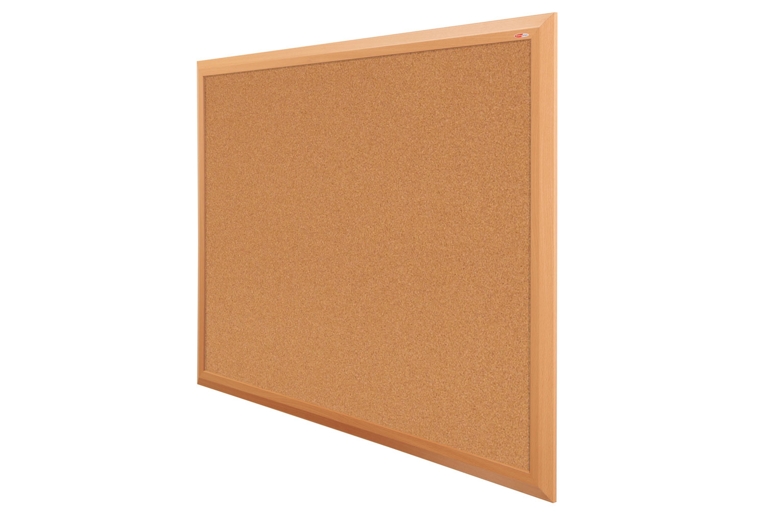 Eco Friendly Premier Noticeboards With Beech Frame, 90wx60h (cm), Cork