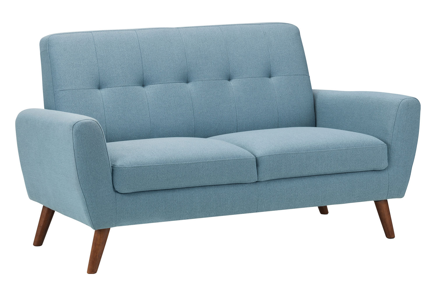Connelly 2 Seater Sofa, Blue Linen
