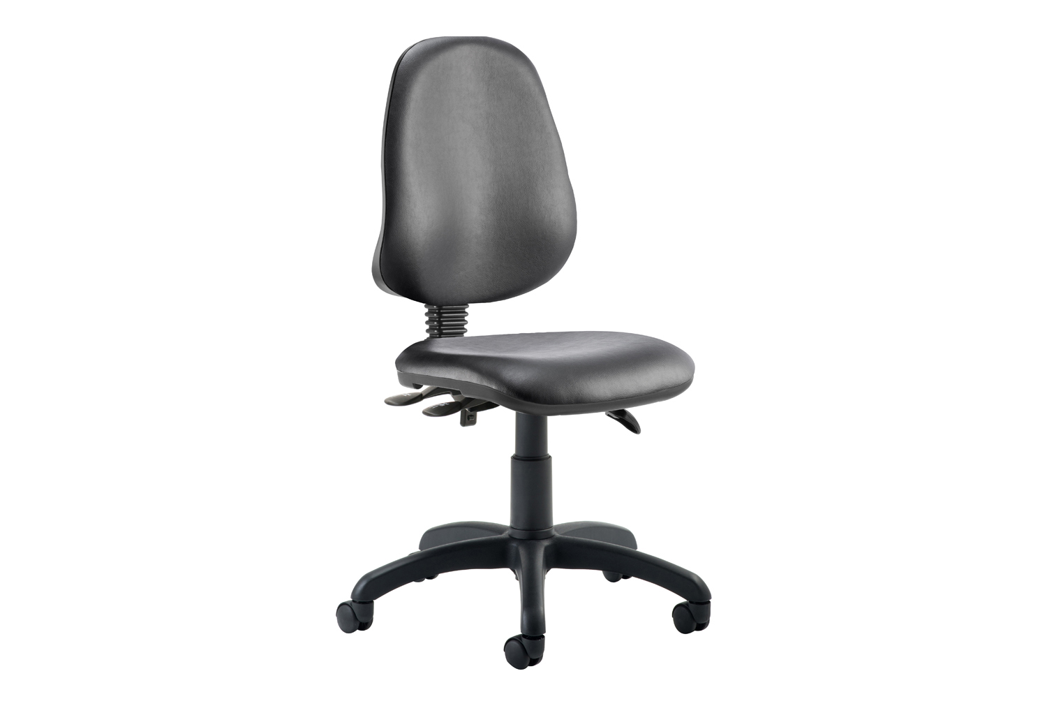 Lunar Plus 3 Lever Bonded Leather High Back Operator Chair