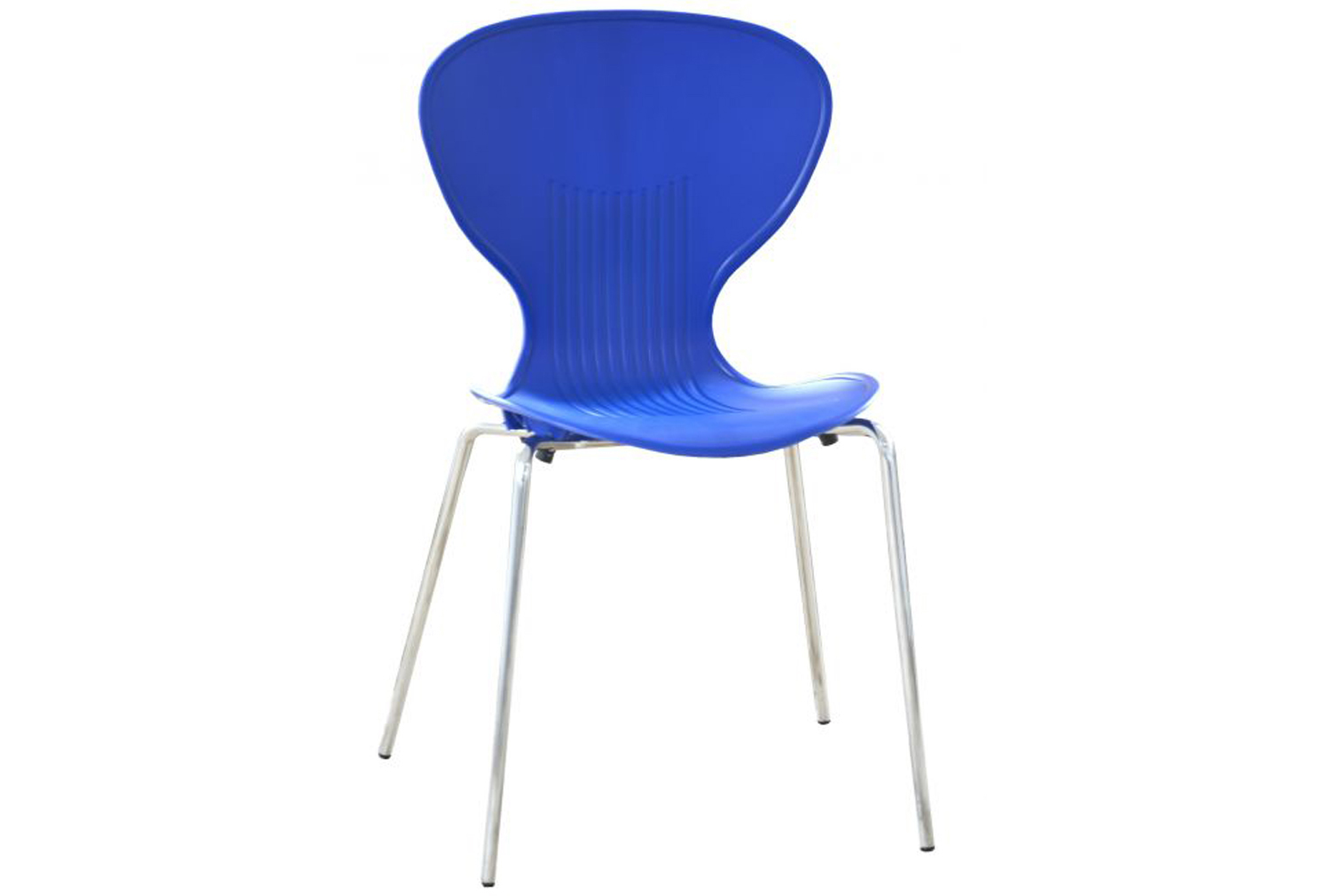 Pack Of 4 Bounce Bistro Chairs, Blue