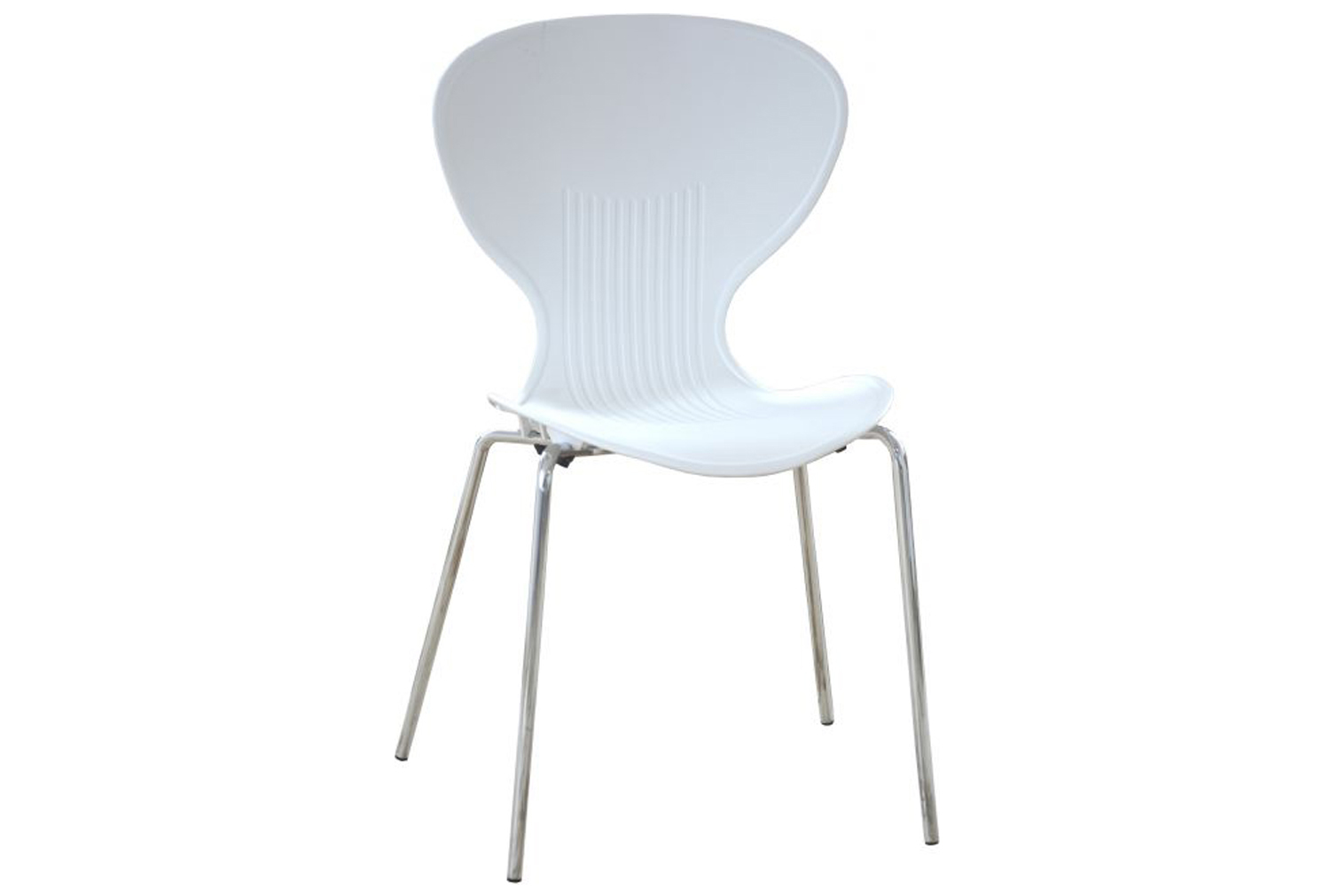 Pack Of 4 Bounce Bistro Chairs, White