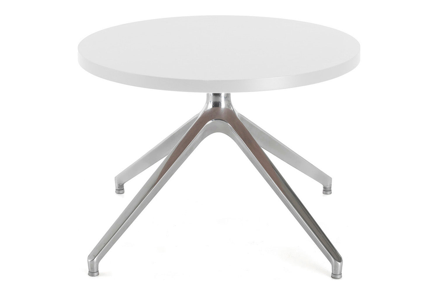 Rossi Circular Coffee Table, White
