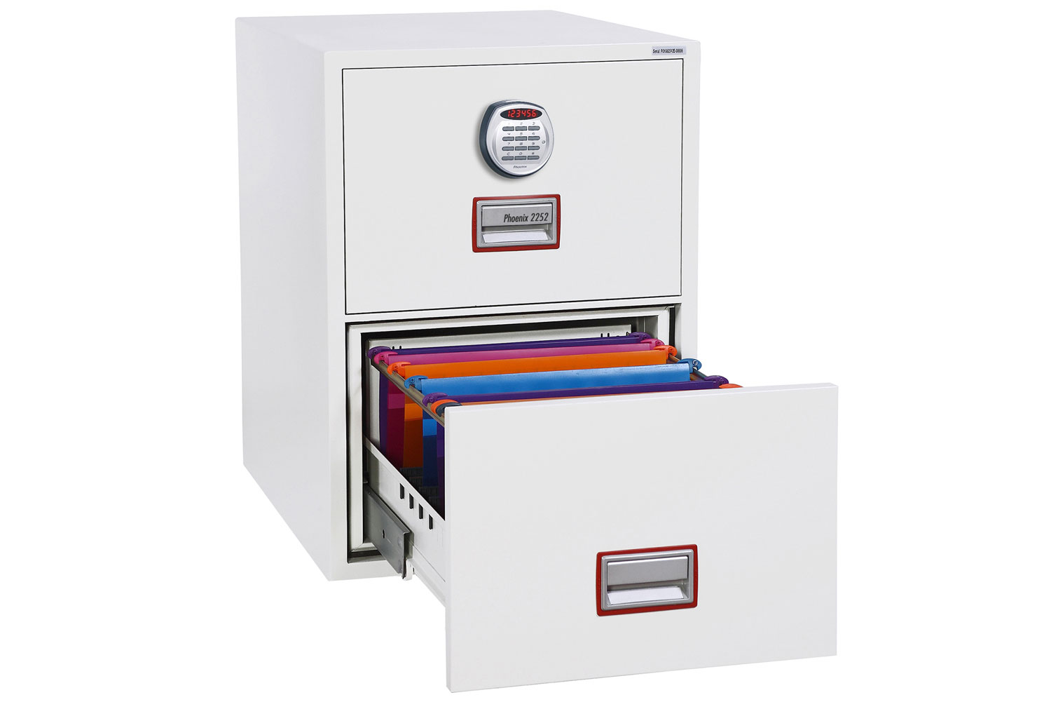 Phoenix World Class Vertical FS2252E Fire File 2 Drawers With Electronic Lock