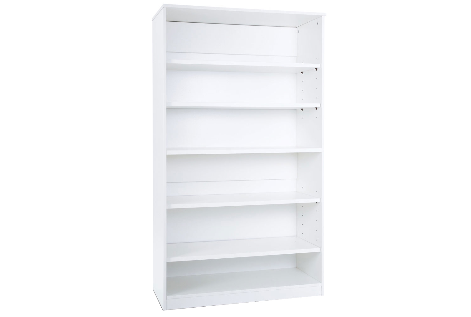 Pearl Tall Classroom Storage Cupboard With 1 Fixed And 4 Adjustable Shelves, White