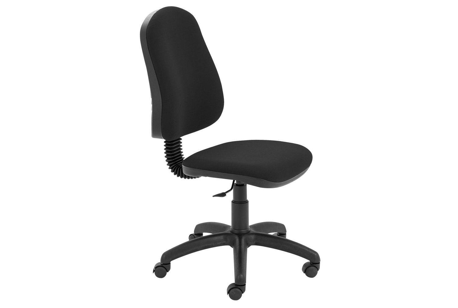 Serene 1 Lever Operator Office Chair, Without Arms, Black