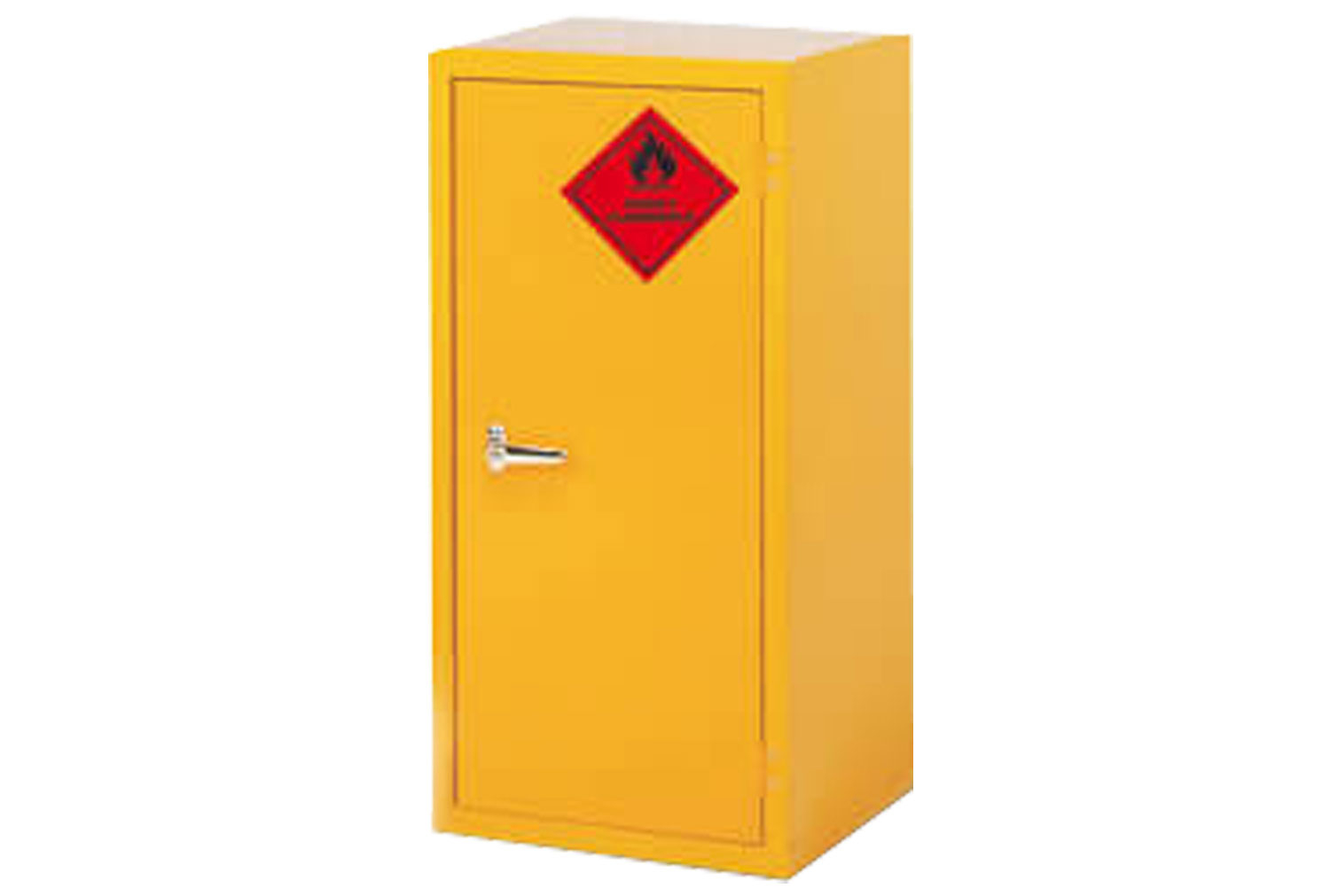 Small Hazardous Substance Office Cupboards, Yellow, Express Delivery