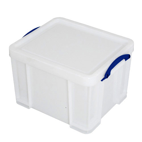 Extra Strong 42ltr Really Useful Box (White), Express Delivery