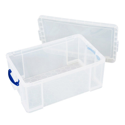 48ltr Really Useful Box (Clear), Express Delivery