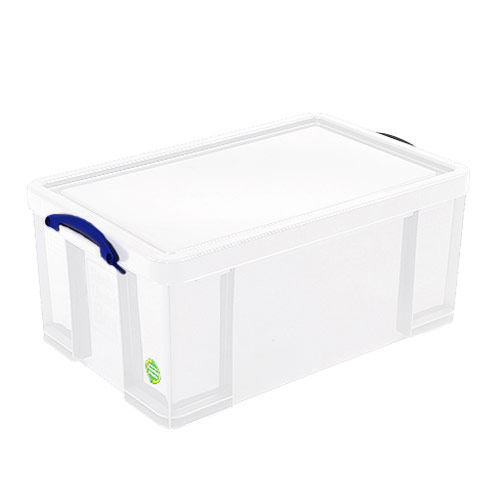 Extra Strong 64ltr Really Useful Box (White), Express Delivery