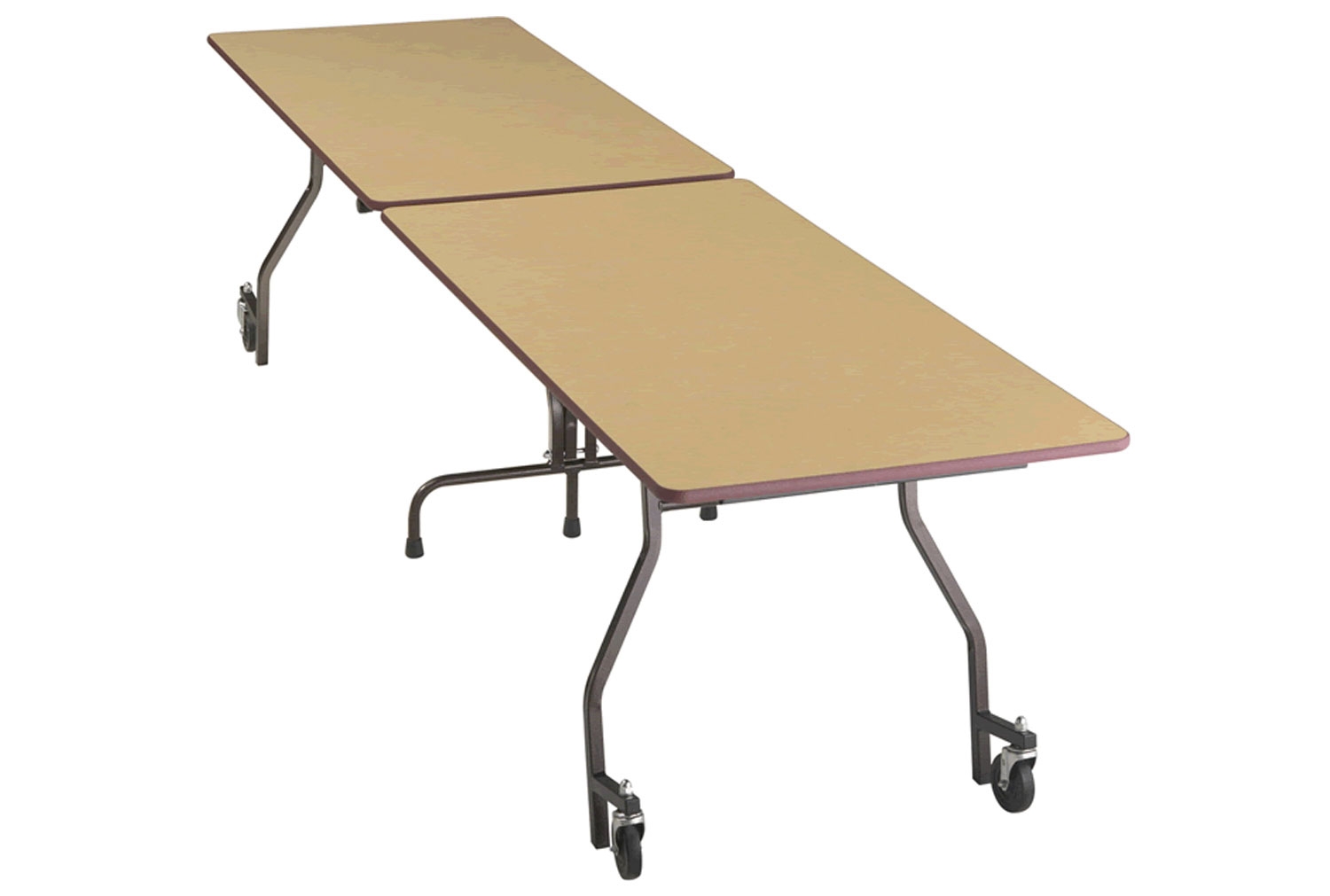 Sico LB Portable Folding Table, 242wx74h (cm), Blue Silk