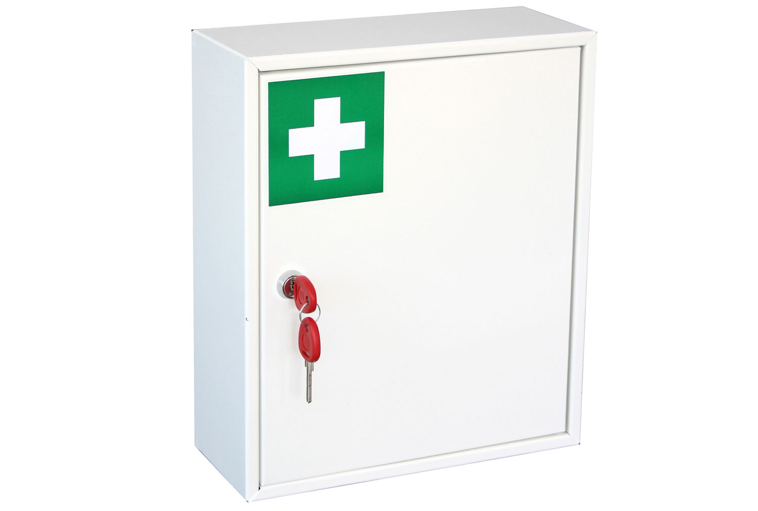 Securikey Medical Cabinet Size 1 With Key Lock, White