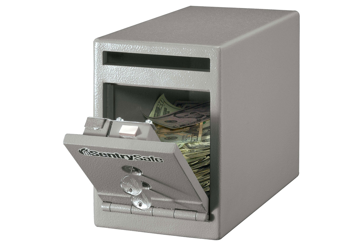 Master Lock UC-025K Small Under Counter Deposit Safe With Dual Key Lock (6ltrs)