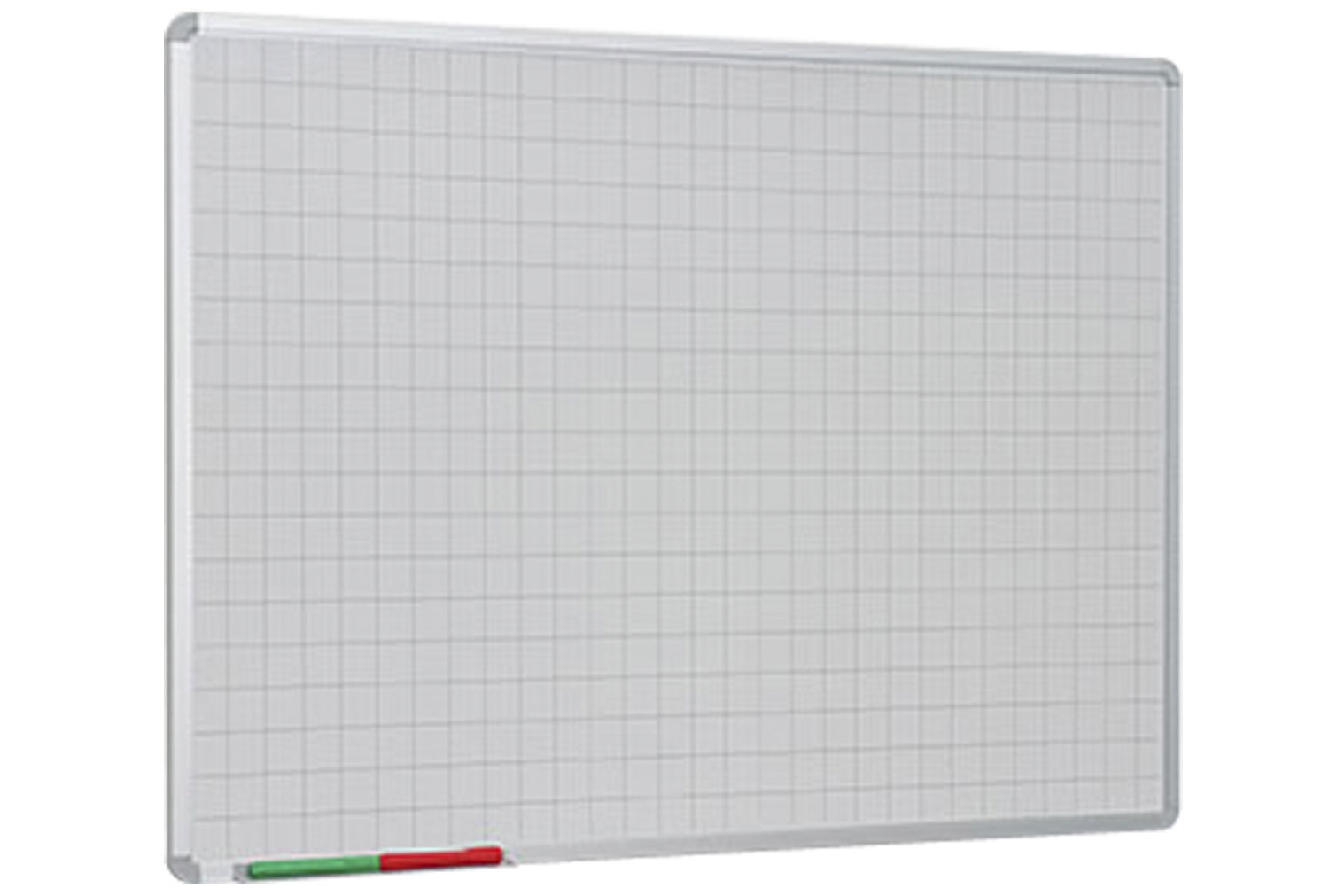 Non-Magnetic Writing Board With 50mm Squares, 90wx60h (cm)