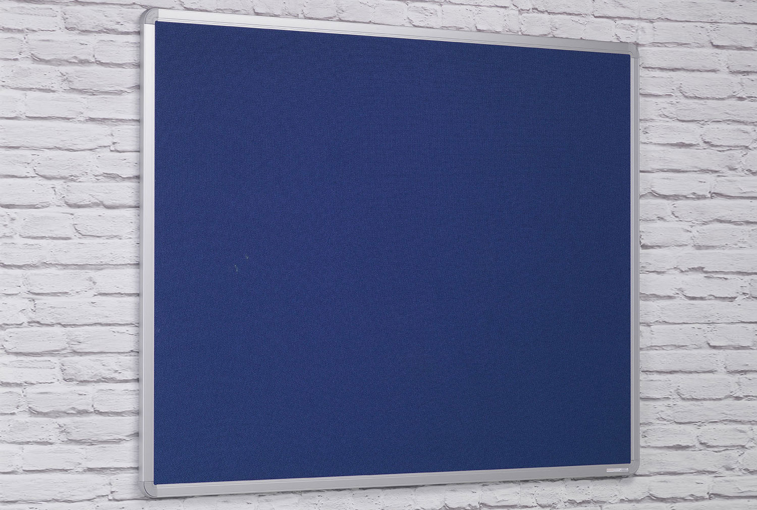 Flameshield Aluminium Framed Noticeboard, 120wx90h (cm), Grey