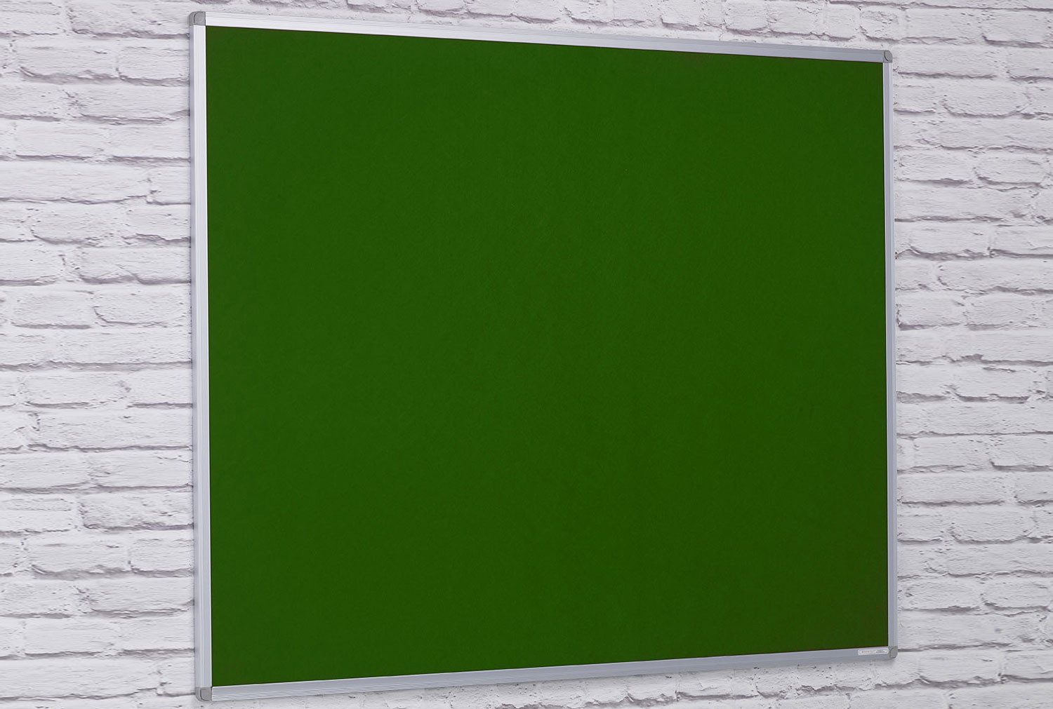 Economy Framed Noticeboards, 120wx90h (cm), Green