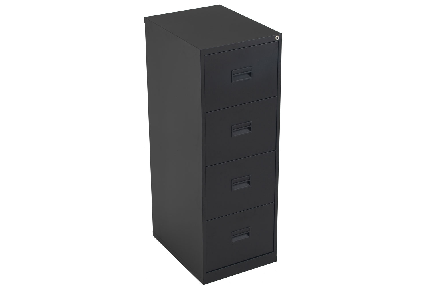 Value Line Metal Filing Cabinet, 4 Drawer - 47wx62dx130h (cm), Black, Express Delivery