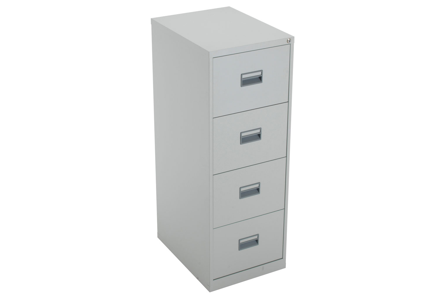 Value Line Metal Filing Cabinet, 4 Drawer - 47wx62dx130h (cm), Grey