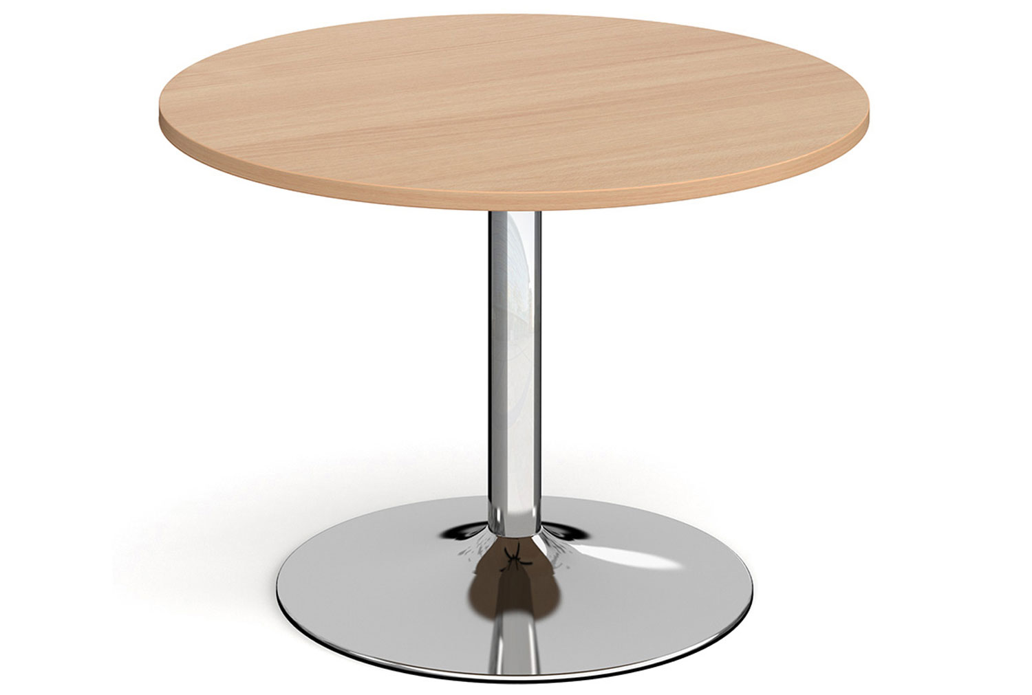 Babstock Round Boardroom Table, 100diax73h (cm), Beech