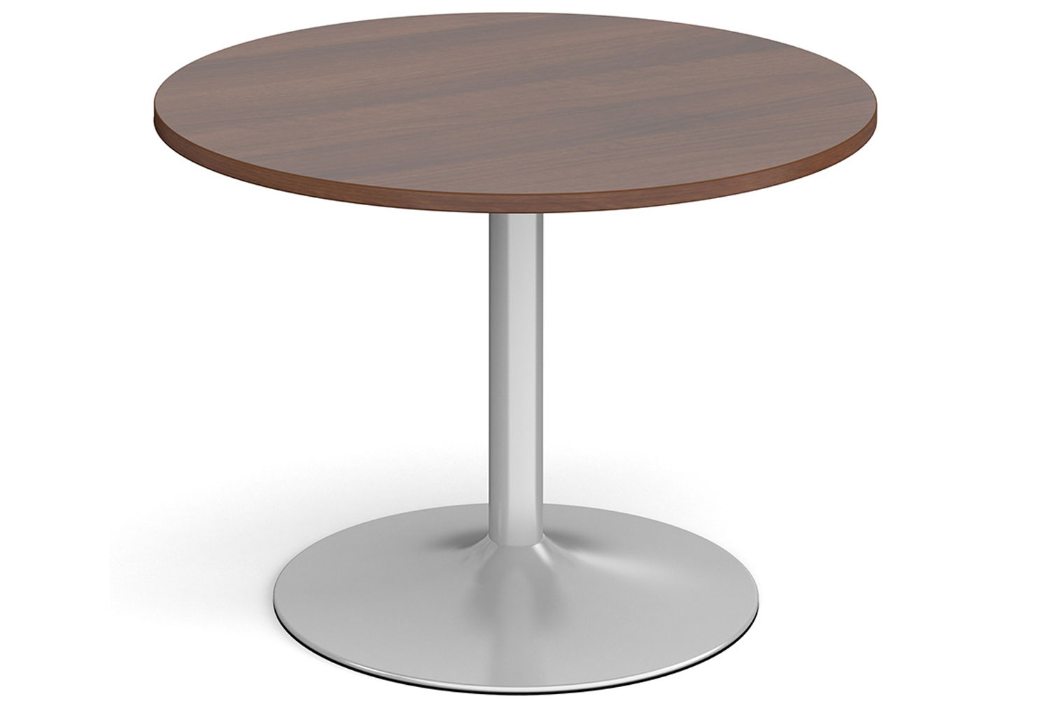 Wolfe Round Boardroom Table, 100diax73h (cm), Walnut