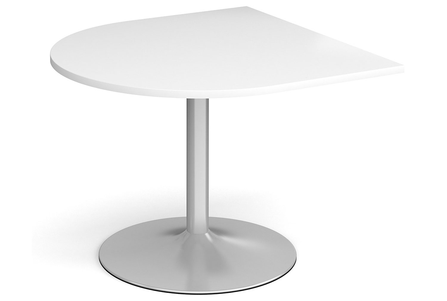 Wolfe Radial Extension Table, White