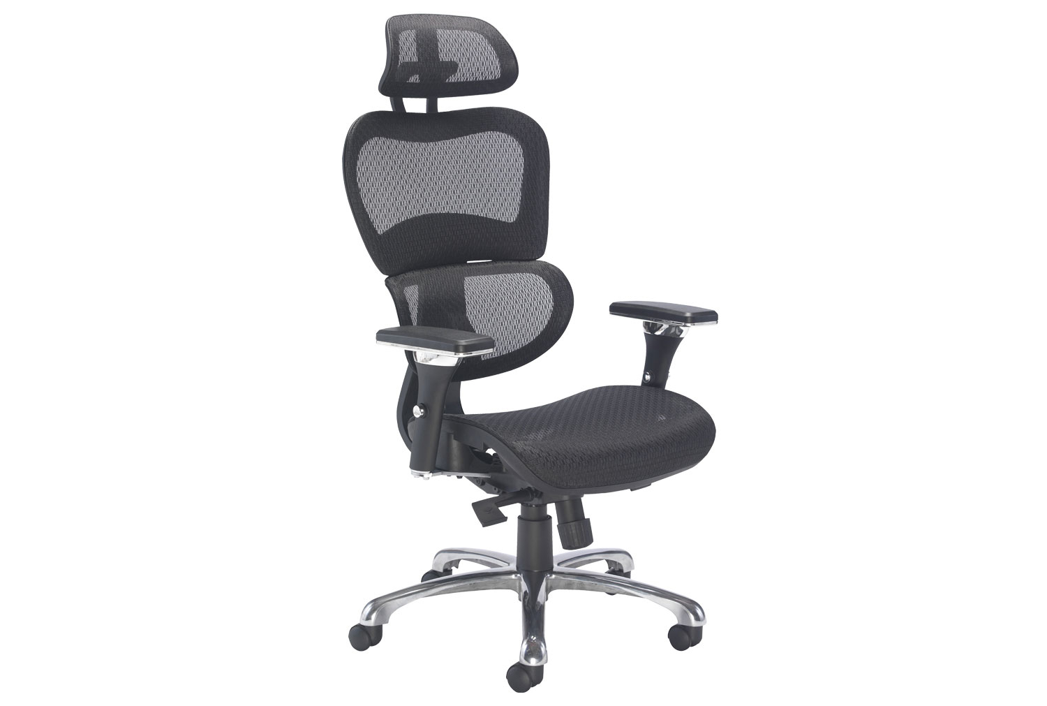Coben Executive Mesh Back Office Chair, Black, Fully Installed