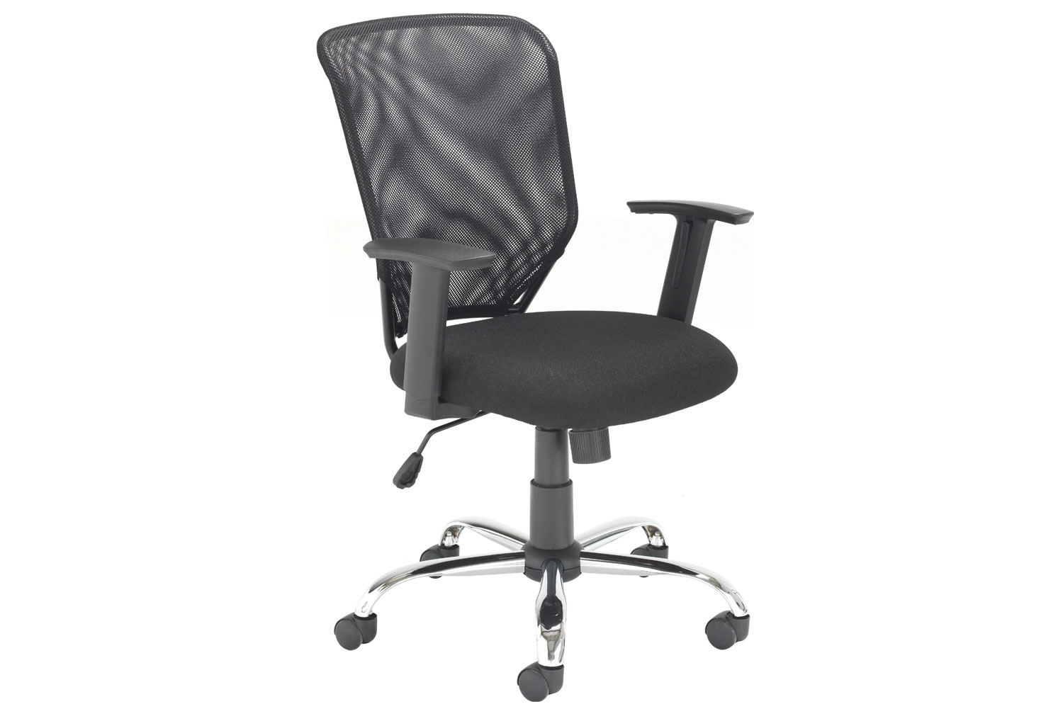 Panton Mesh Back Operator Office Chair, Black, Fully Installed
