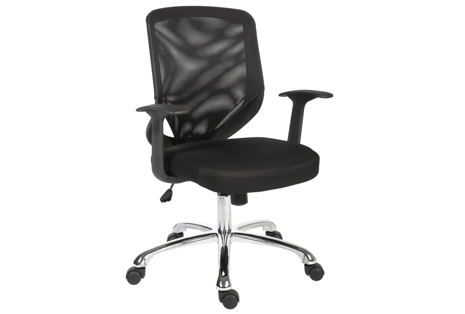 Caucus Mesh Back Operator Office Chair, Black, Fully Installed