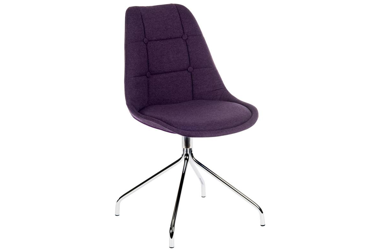 Pack Of 2 Foggia Breakout Chairs, Plum, Fully Installed