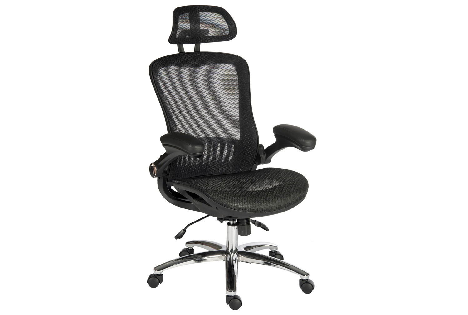 Accord Mesh Back Executive Office Chair, Black, Express Delivery