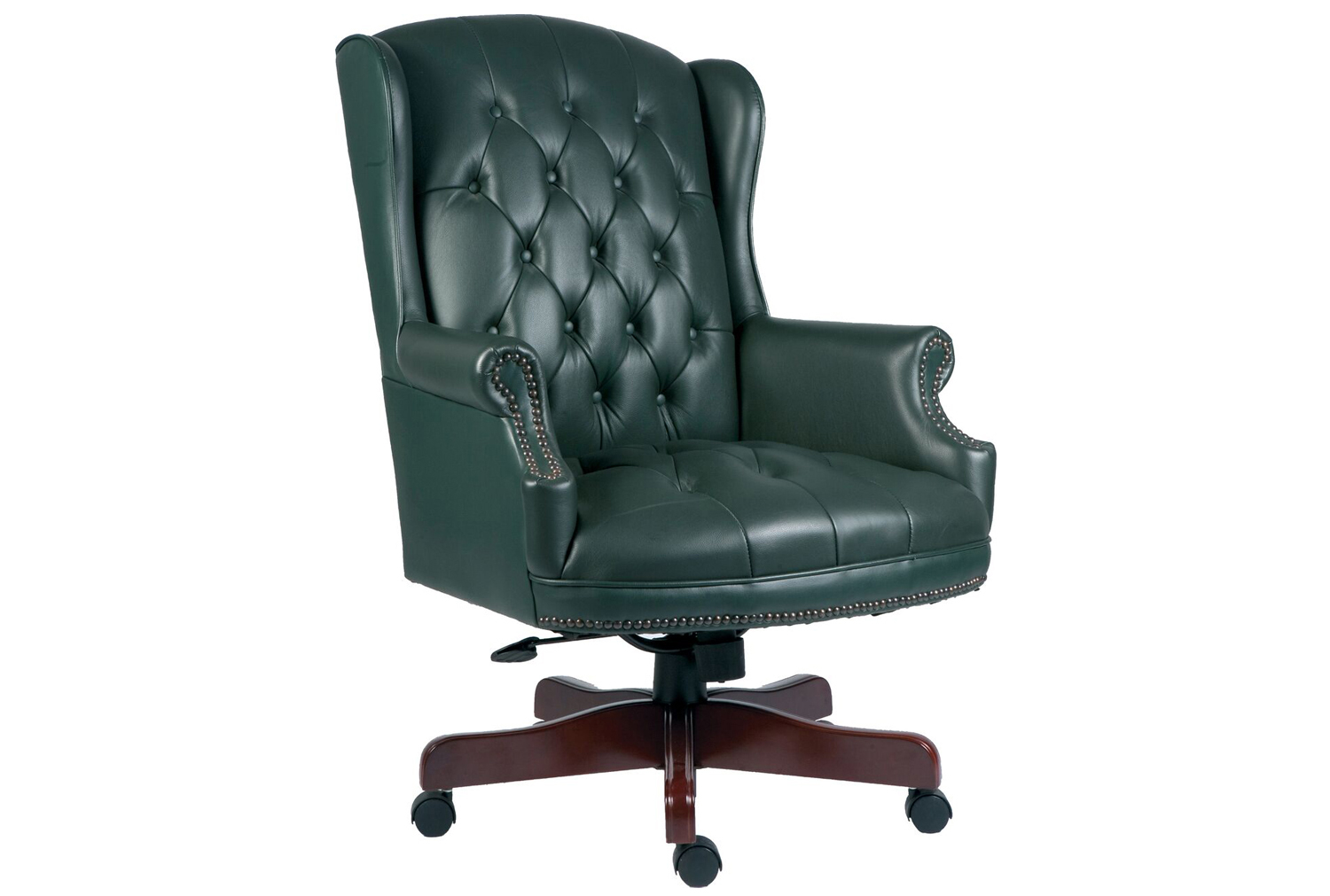 Chairman Swivel Office Chair Green, Green, Fully Installed