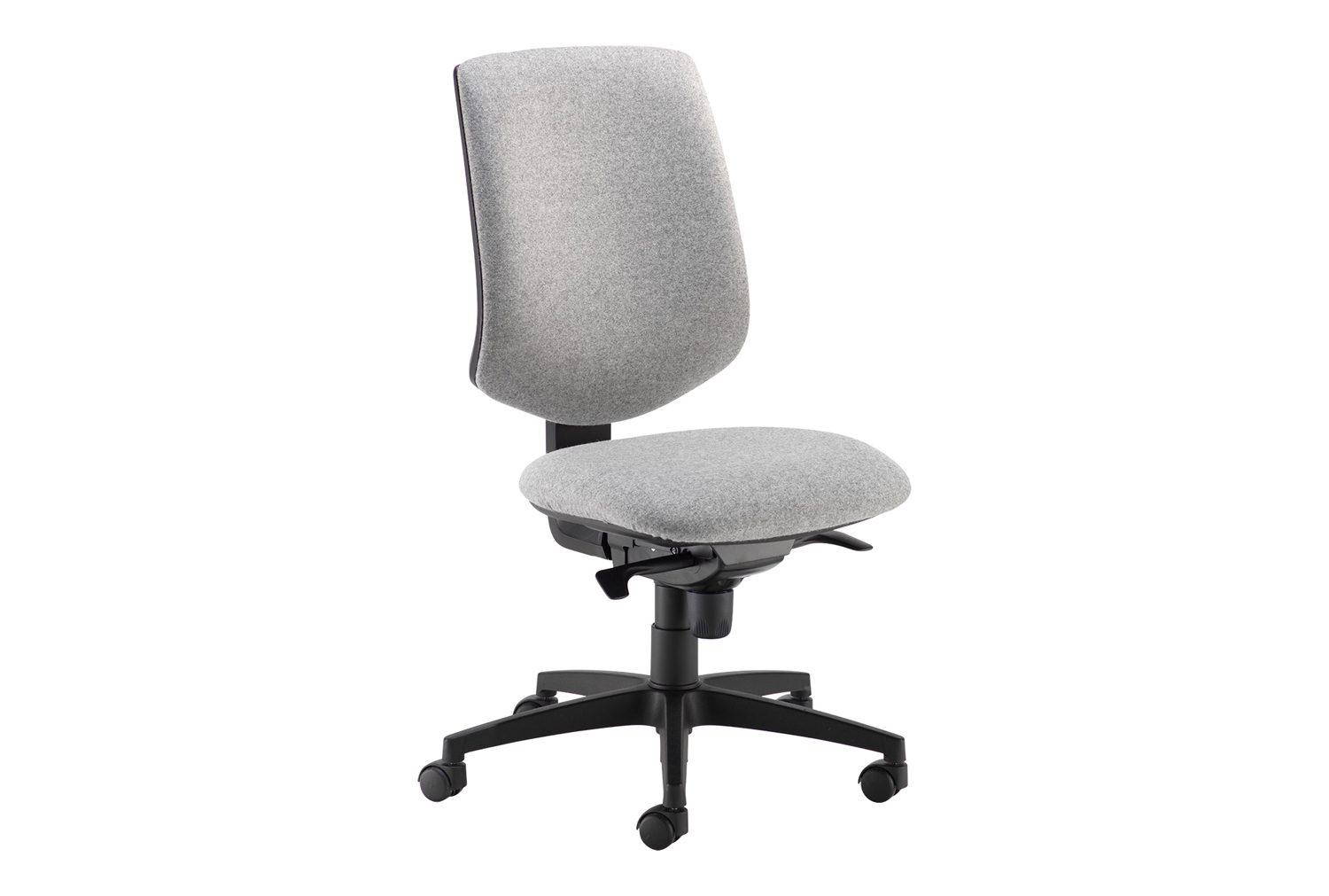 Comet High Back Fabric Operator Office Chair No Arms, Scuba