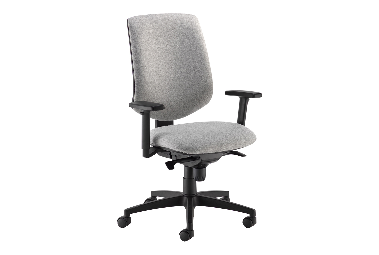 Comet High Back Fabric Operator Office Chair With 2D Arms, Slip, Fuly Installed