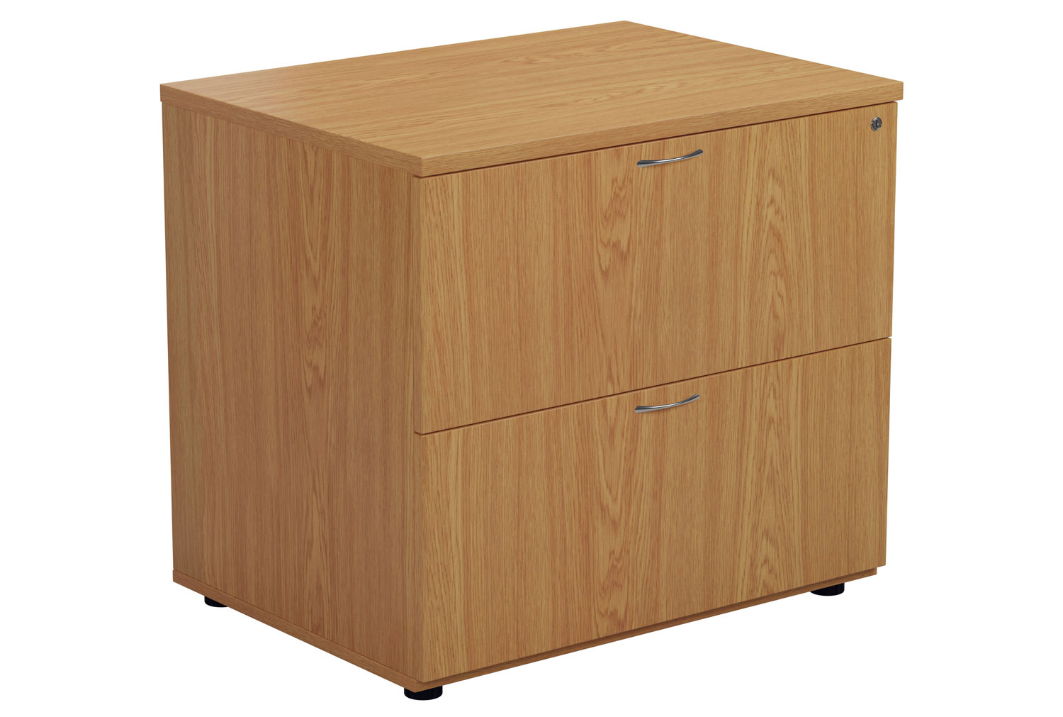 Proteus Side Filing Cabinet, Oak, Fully Installed