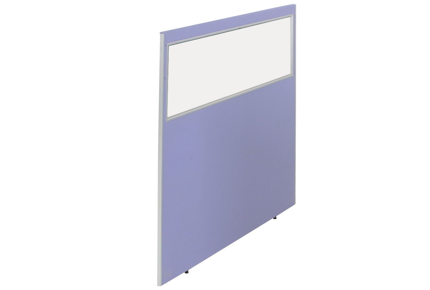 Korey Acoustic Top Vision Linking Floor Office Screens, 120wx150h (cm), Light Grey