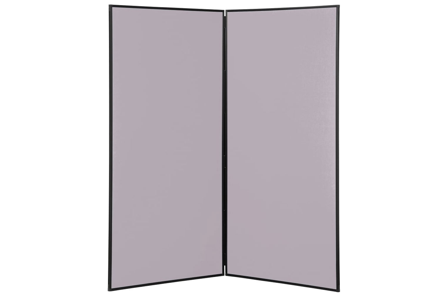 Una 2 Panel Folding Jumbo Display Kit (PVC Frame), Grey