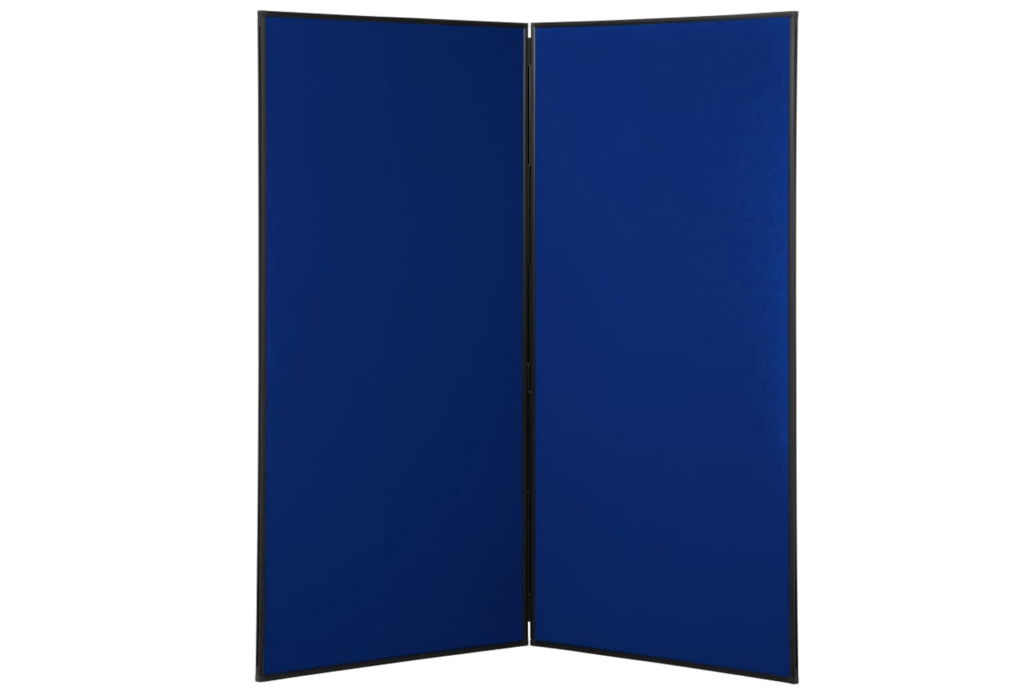 Una 2 Panel Folding Jumbo Display Kit (PVC Frame), Navy