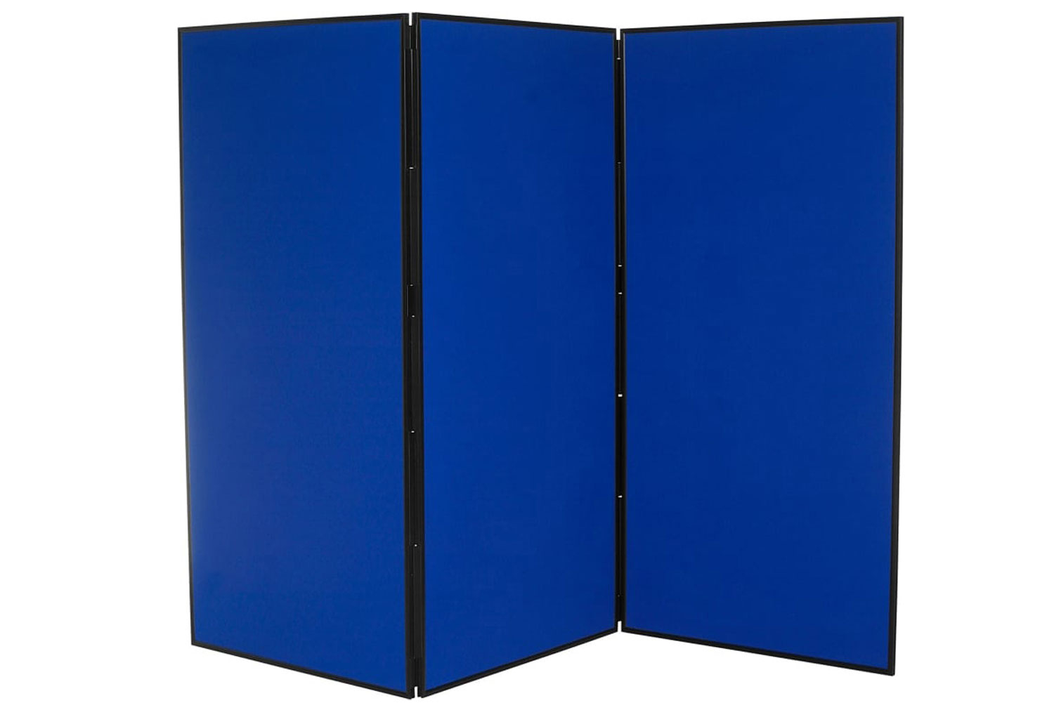 Una 3 Panel Folding Jumbo Display Kit (PVC Frame), Blue