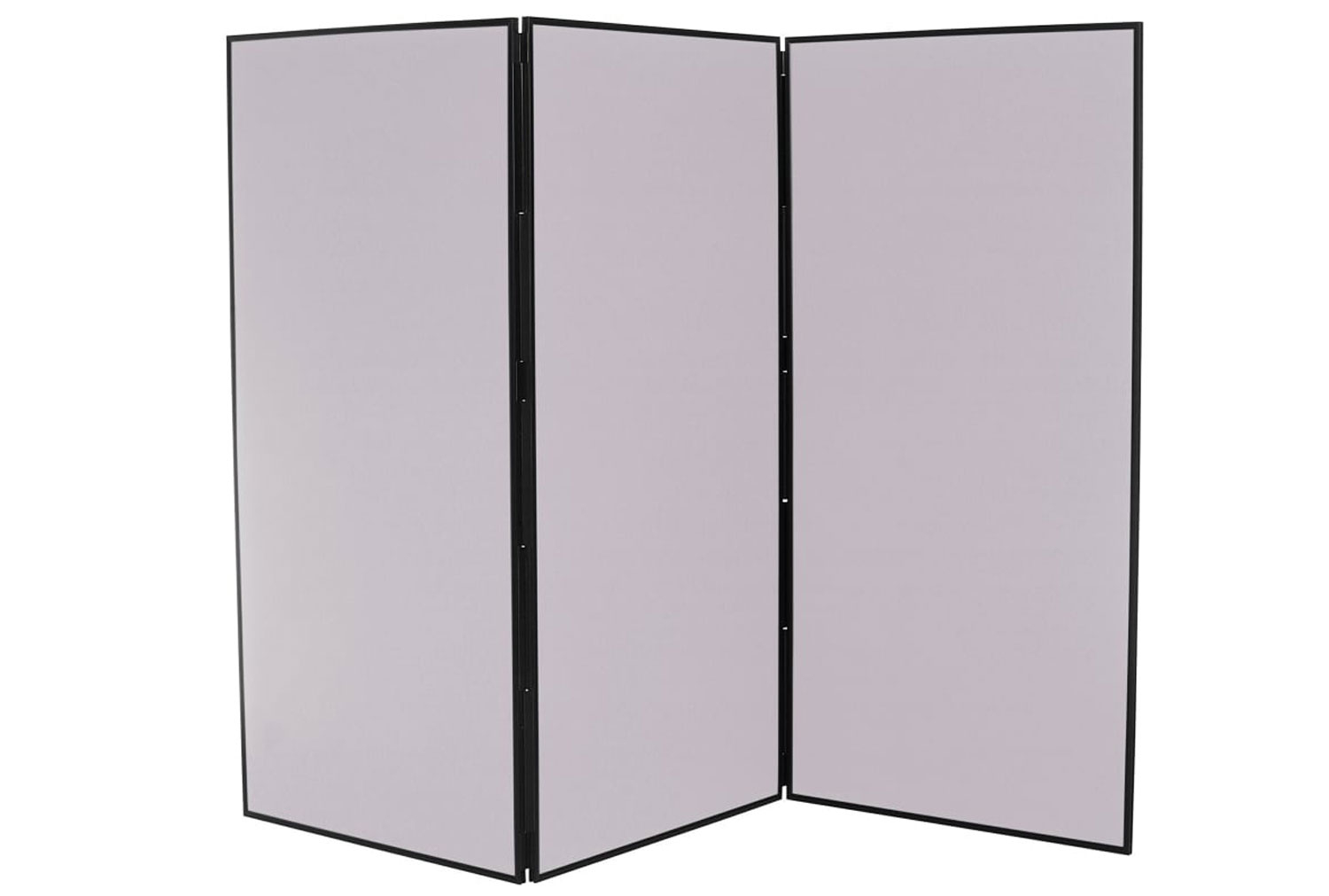 Una 3 Panel Folding Jumbo Display Kit (PVC Frame), Grey