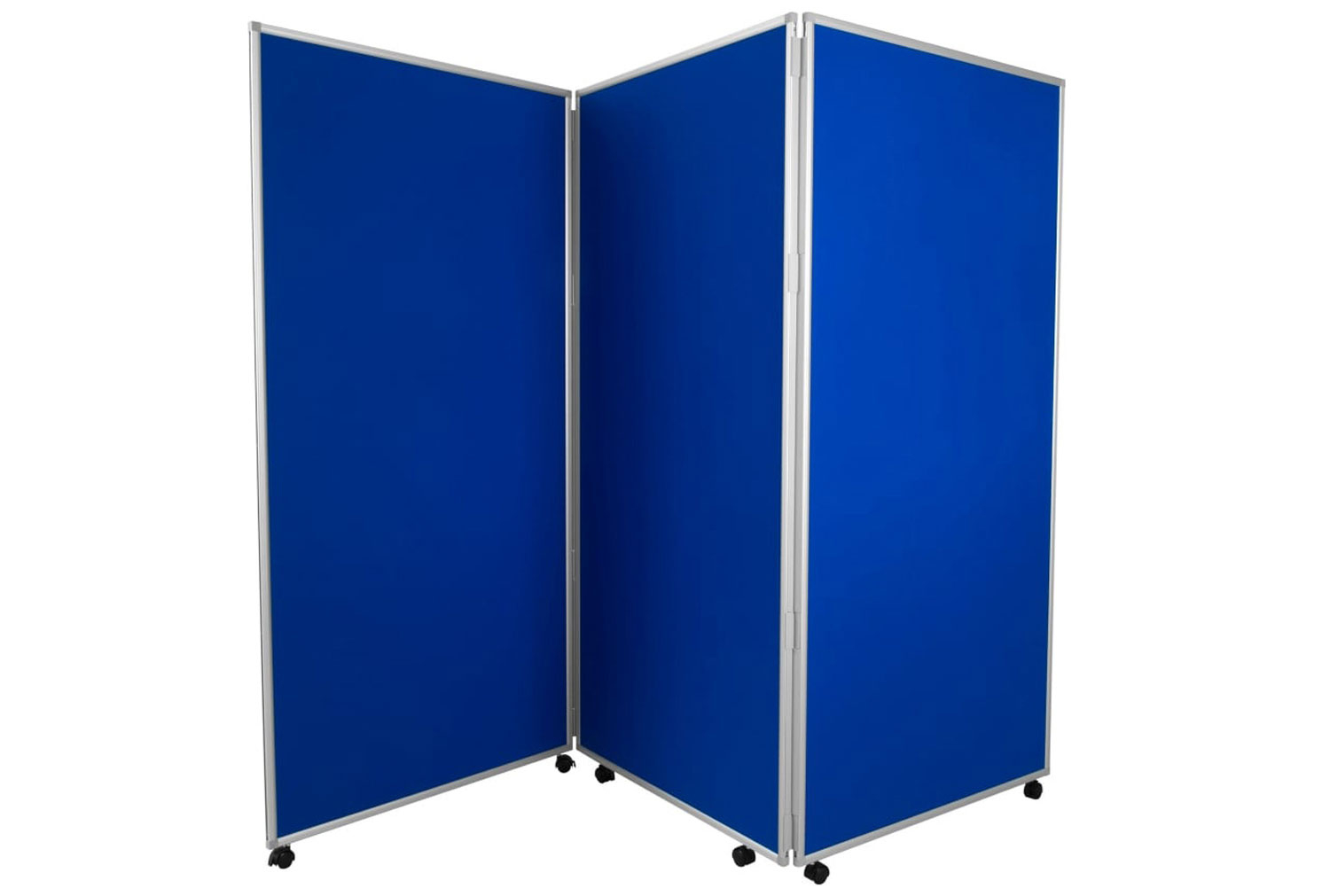 Una 3 Panel Mobile Jumbo Display Kit (Aluminium Frame), Blue