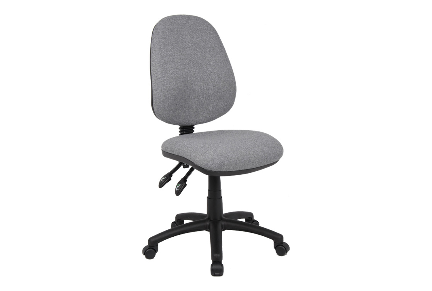 Vantage 2 Lever Operator Office Chair No Arms, Light Grey, Express Delivery