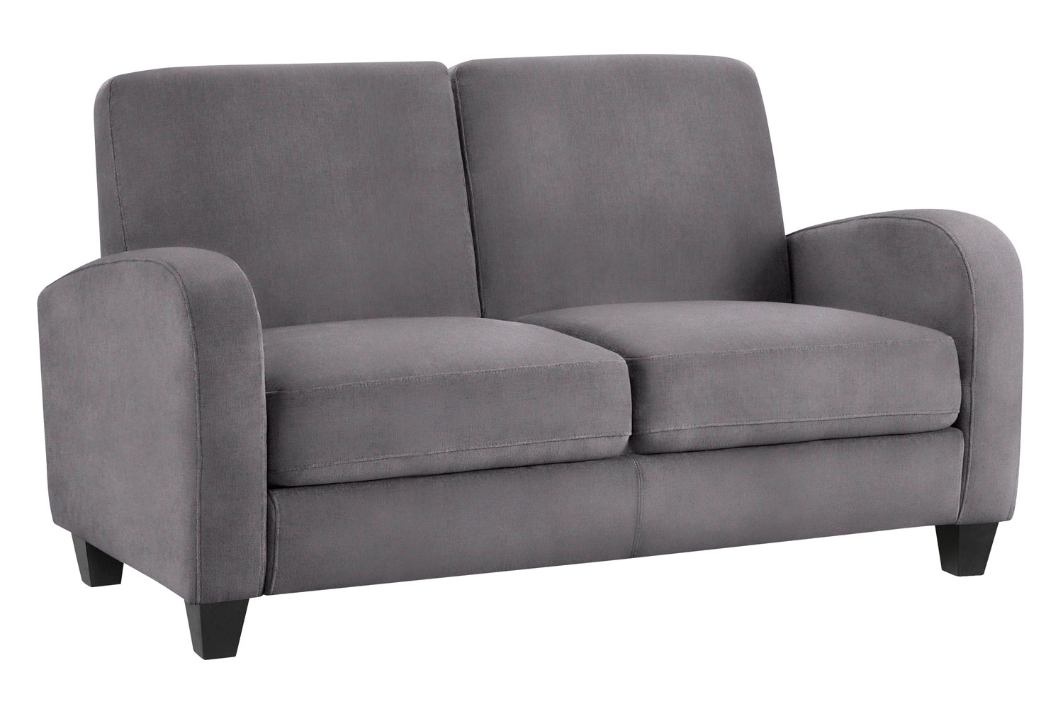 Donovan Fabric 2 Seater Sofa (Dusk Grey Chenille)